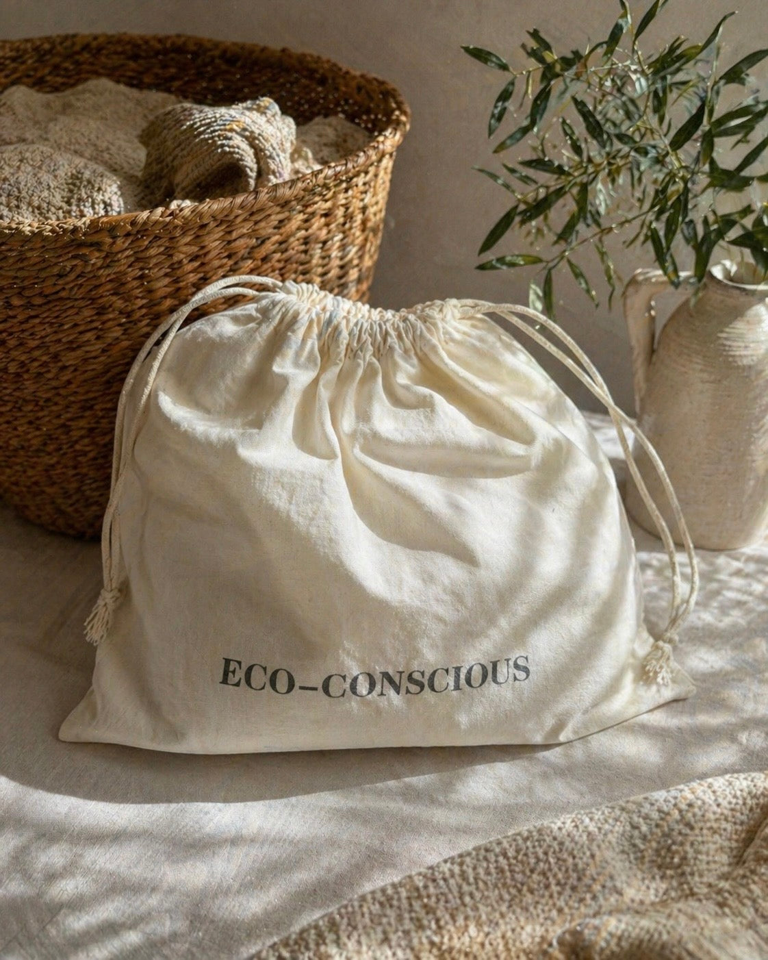 Eco Cotton Laundry Bag